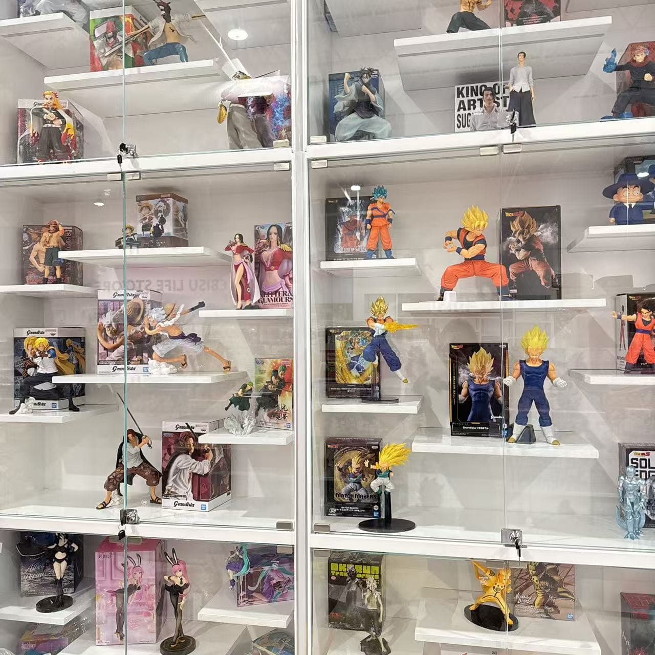 Collectible anime figurines