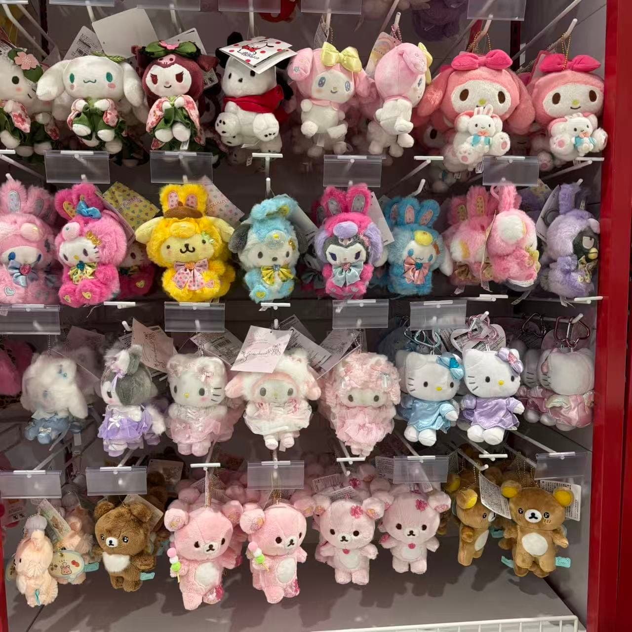 Adorable keychains and accessories